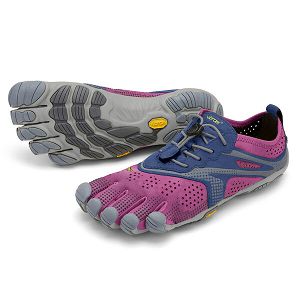 Vibram V-Run Fuchsia/Blue Womens Running Shoes | India-216487